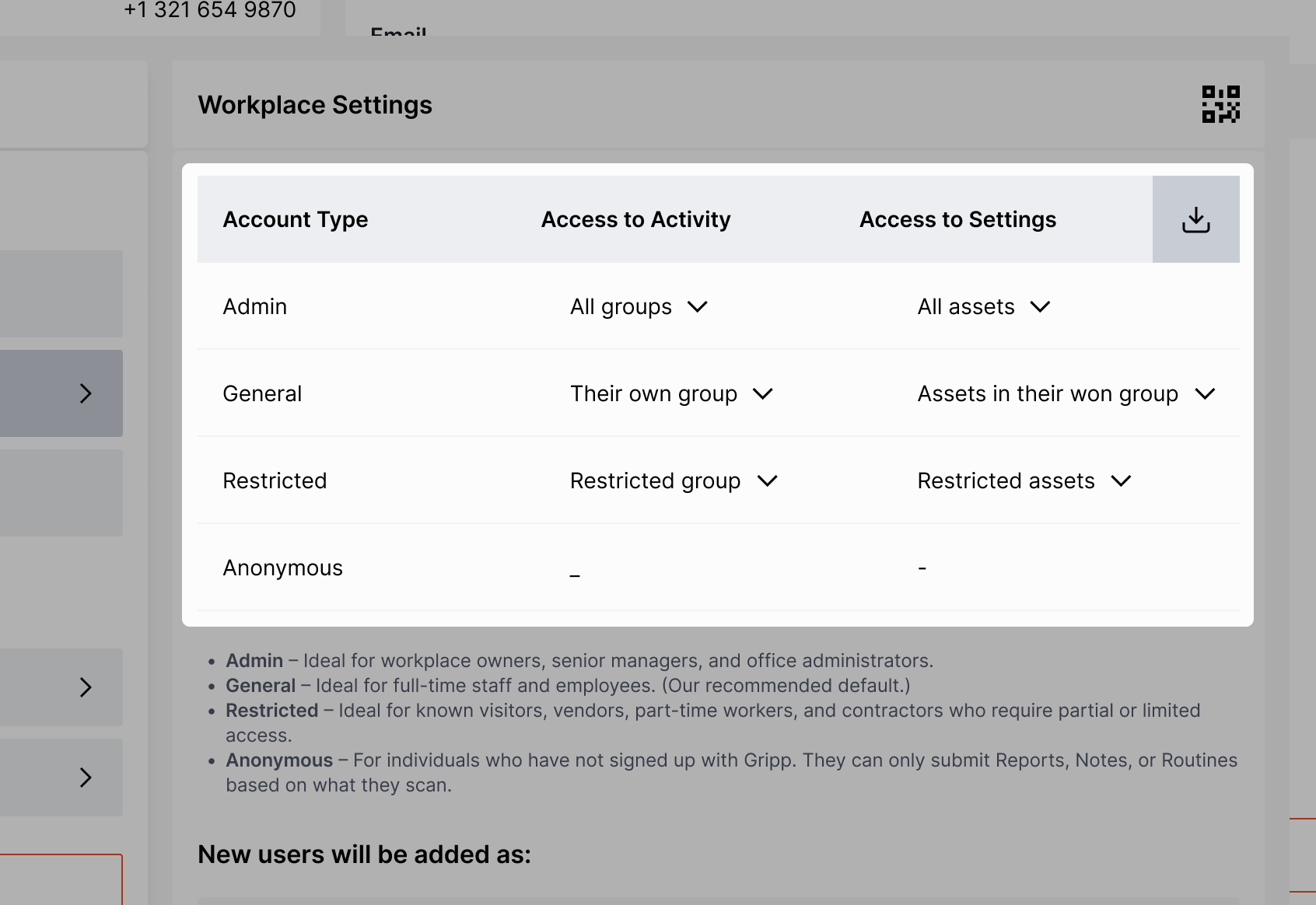 Before — mobile asset setup felt like a clipped website